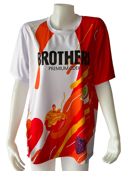 เสื้อวิ่งสำหรับงานอีเว้นท์ของแบรนด์บราเธอร์ส ไซเดอร์